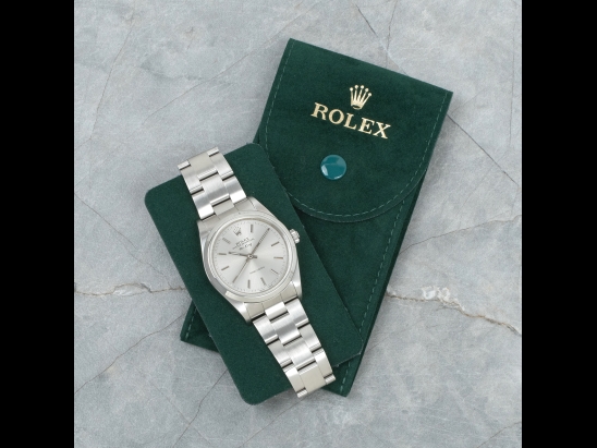 Ролекс (Rolex) Air-King 34 Argento Oyster Silver Lining Dial 14000 